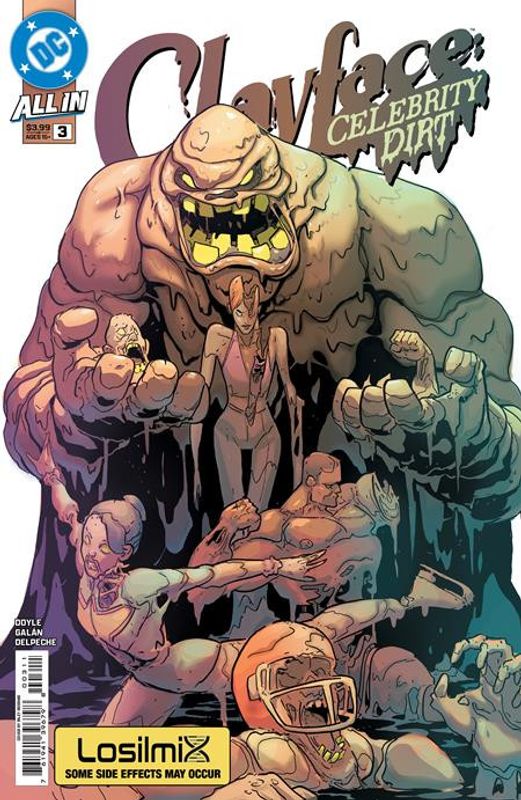 CLAYFACE CELEBRITY DIRT #3 (OF 6) CVR A RILEY ROSSMO