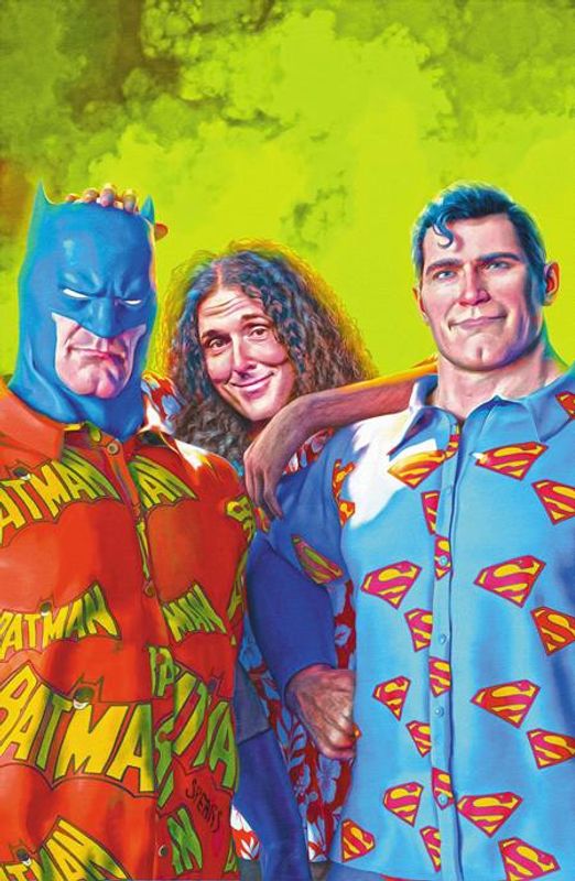 BATMAN SUPERMAN WEIRD AL WORLDS WEIRDEST #1 (ONE SHOT) CVR B MARK SPEARS CARD STOCK VAR