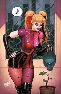 HARLEY QUINN #66 CVR B DAVID NAKAYAMA CARD STOCK VAR (BATMAN BAD SEEDS)