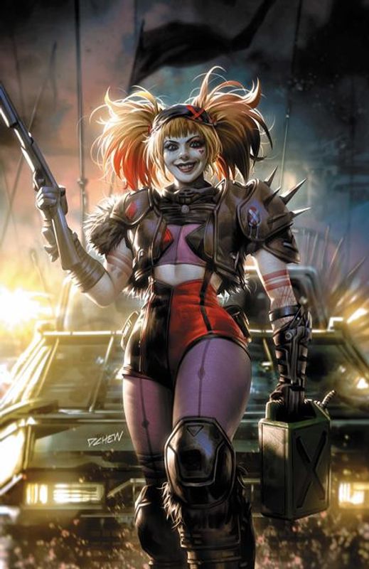 HARLEY QUINN #66 CVR D DERRICK CHEW CARD STOCK VAR (BATMAN BAD SEEDS)