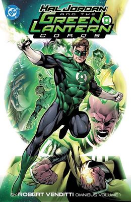 HAL JORDAN AND THE GREEN LANTERN CORPS BY ROBERT VENDITTI OMNIBUS HC VOL 01