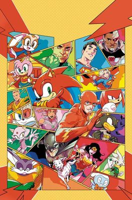 DC X SONIC THE HEDGEHOG METAL LEGION #5 (OF 5) CVR A PABLO M COLLAR
