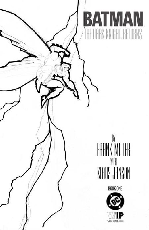 DC W.I.P. BATMAN THE DARK KNIGHT RETURNS #1