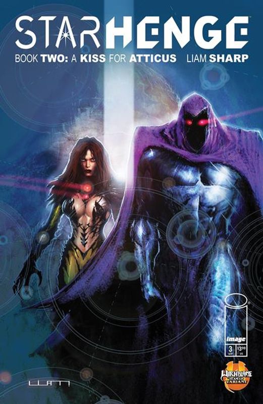 STARHENGE BOOK TWO A KISS FOR ATTICUS #3 (OF 4) CVR F LIAM SHARP WITCHBLADE TEAM UP VAR