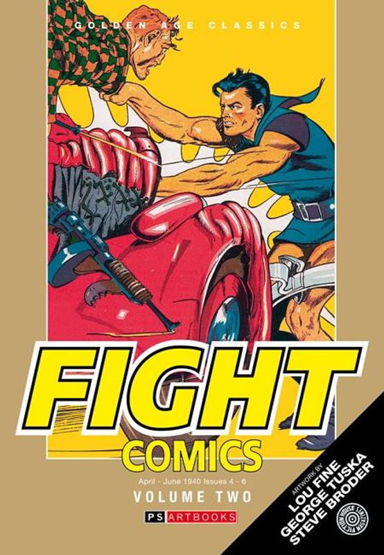 GOLDEN AGE CLASSICS FIGHT COMICS HC VOL 02