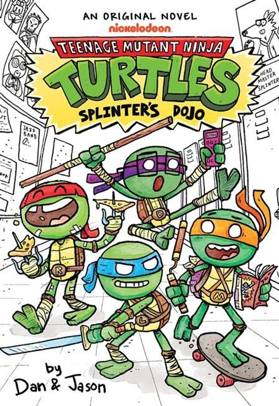 TEENAGE MUTANT NINJA TURTLE ILLUSTRATED NOVEL VOL 01 SPLINTERS DOJO