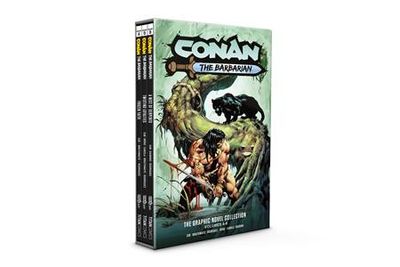 CONAN THE BARBARIAN HC VOL 04-06 SLIPCASE SET REGULAR EDITION ROBERTO DE LA TORRE 