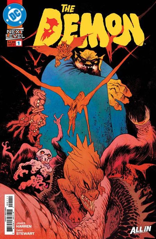 DEMON #1 CVR A JAMES HARREN