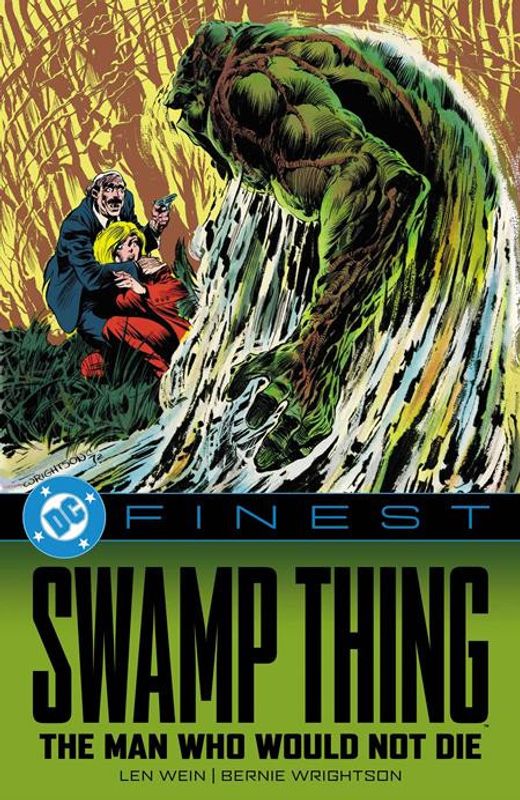 DC FINEST SWAMP THING THE MAN WHO WOULD NOT DIE TP