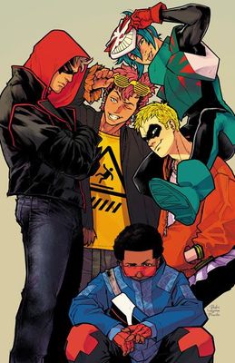 TEEN TITANS #1 2ND PTG CVR B RICKIE YAGAWA & TAMARA BONVILLAIN CARDSTOCK VAR