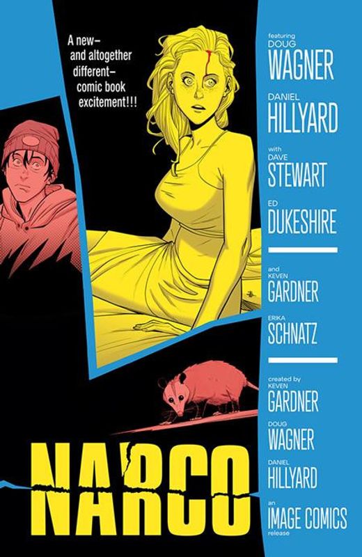 NARCO TP DIRECT MARKET EXCLUSIVE DANIEL HILLYARD POSSUM CVR 