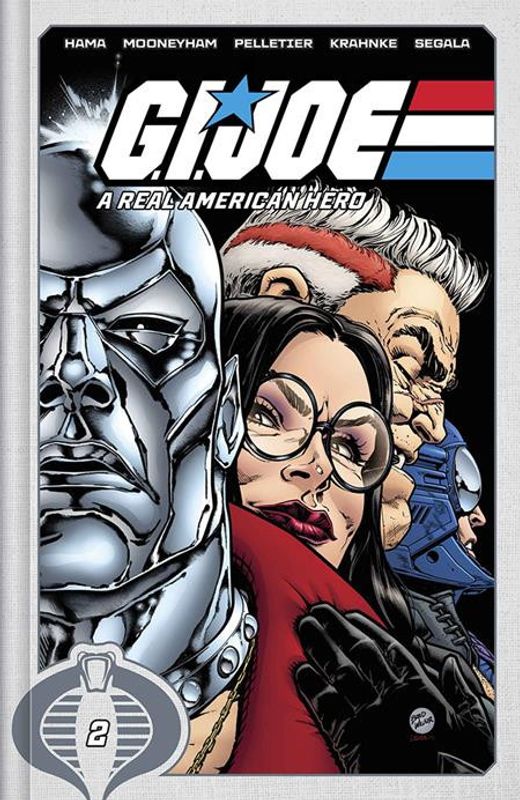 GI JOE A REAL AMERICAN HERO DLX ED HC BOOK 02 DIRECT MARKET EXCLUSIVE BRAD WALKER & LAURA MARTIN COBRA CVR