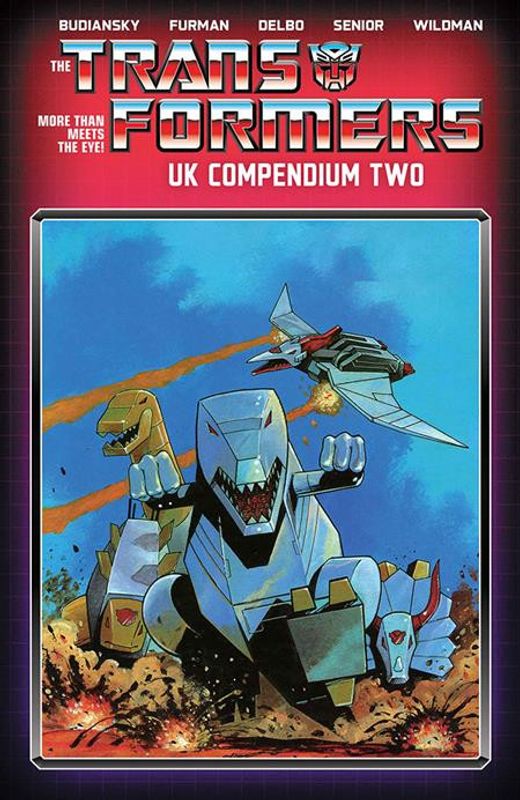 TRANSFORMERS UK COMPENDIUM TP BOOK 02 DIRECT MARKET EXCLUSIVE JEFF ANDERSON CVR