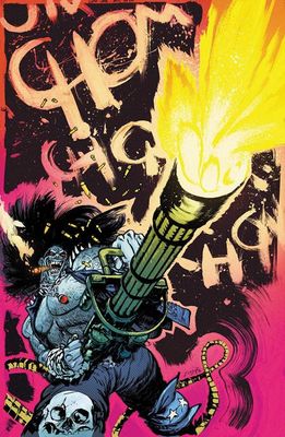 LOBO #9 CVR B DANIEL WARREN JOHNSON CARD STOCK VAR