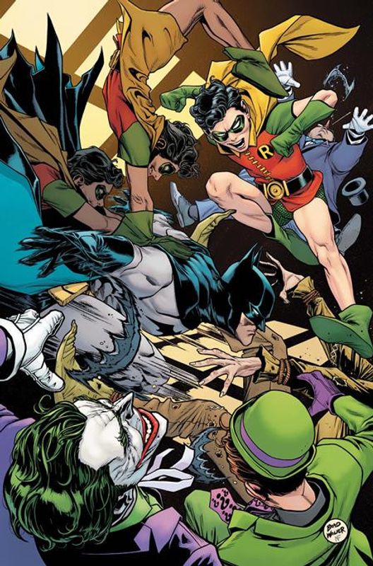 BATMAN & ROBIN YEAR ONE DYNAMIC DUOS #4 (OF 12) CVR B BRAD WALKER CARD STOCK VAR