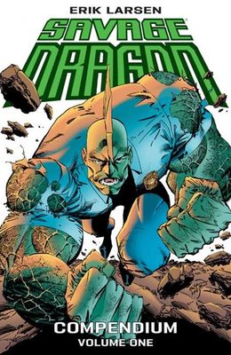 SAVAGE DRAGON COMPENDIUM TP VOL 01 DIRECT MARKET EXCLUSIVE ERIK LARSEN CVR 