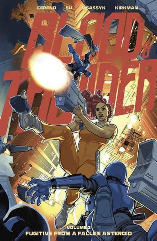 BLOOD & THUNDER TP VOL 03 DIRECT MARKET EXCLUSIVE PETE WOODS CVR 