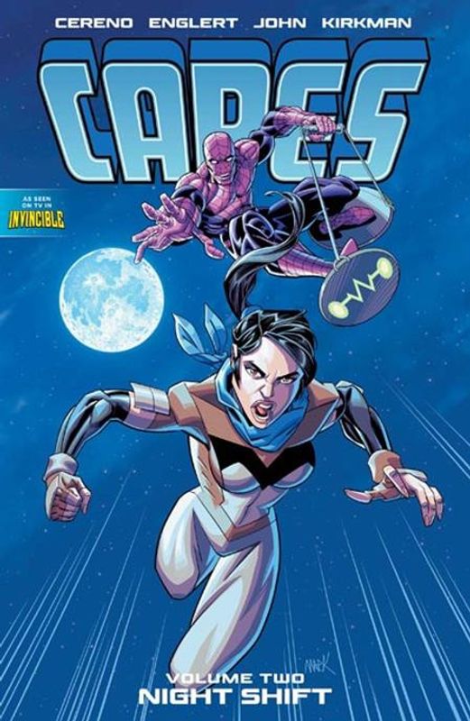 INVINCIBLE UNIVERSE CAPES TP VOL 02 DIRECT MARKET EXCLUSIVE MARK ENGLERT CVR