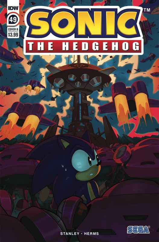 SONIC THE HEDGEHOG #49 CVR B GIGI DUTREIX
