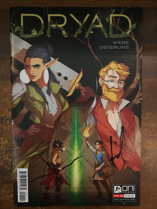 DRYAD #1 CVR A OLEKSAK **SIGNED**