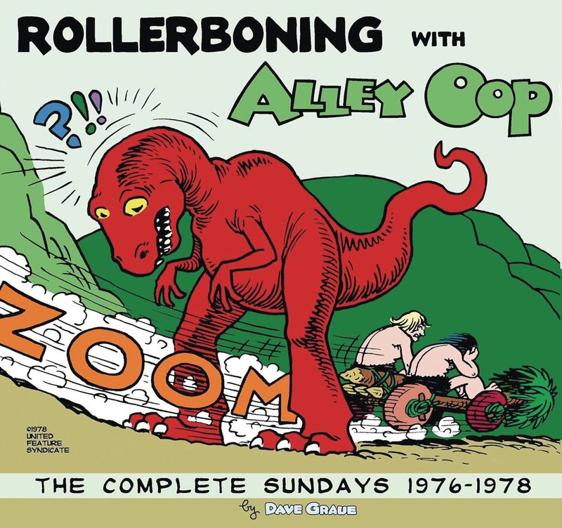 ROLLERBONING WITH ALLEY OOP COMPLETE SUNDAY 1976-1978 GN (AL