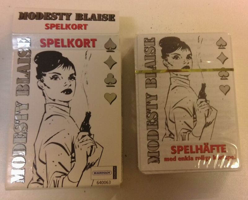 MODESTY BLAISE KORTLEK PLAYING CARDS