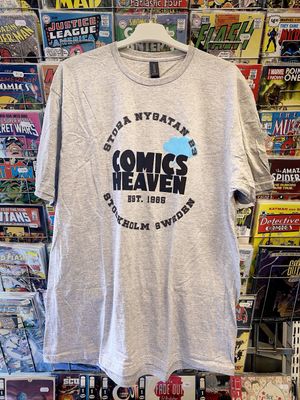 COMICS HEAVEN T-SHIRT GREY X-LARGE