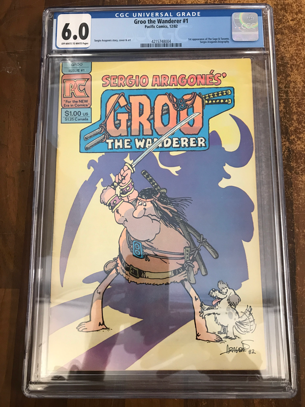 CGC 6,0 GROO THE WANDERER #1