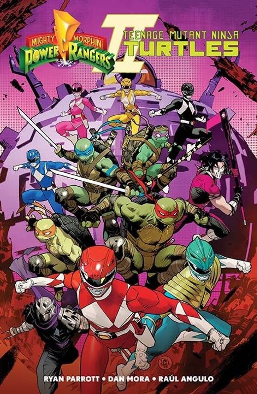 MIGHTY MORPHIN POWER RANGERS TEENAGE MUTANT NINJA TURTLES II TP