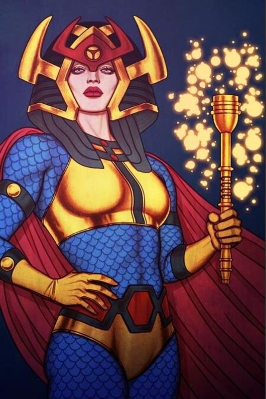 NEW GODS #4 (OF 12) CVR D JENNY FRISON INTERNATIONAL WOMENS DAY BIG BARDA CARD STOCK VAR