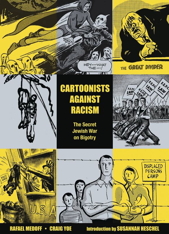 CARTOONISTS AGAINST RACISM SECRET JEWISH WAR ON BIGOTRY TP