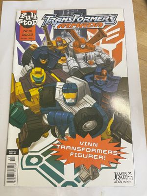 TRANSFORMERS ARMADA # 5 2003 den svenska serietidningen