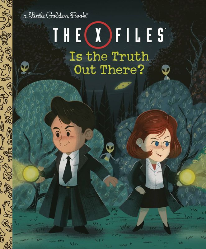 X FILES LITTLE GOLDEN BOOK HC 