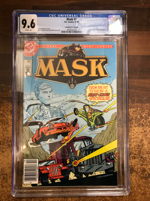 CGC 9,6 MASK #1 CANADIAN PRICE VERSION