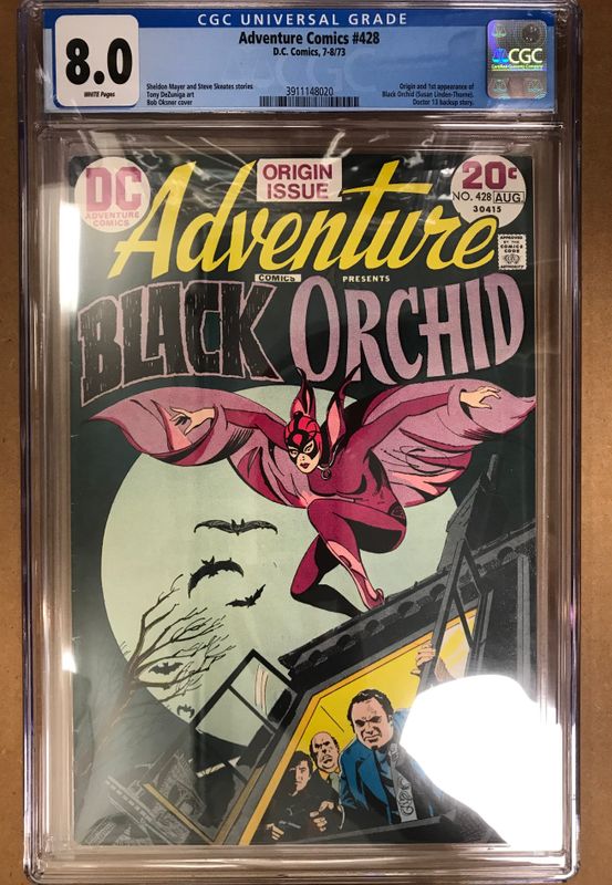 CGC 8,0 Adventure Comics #428