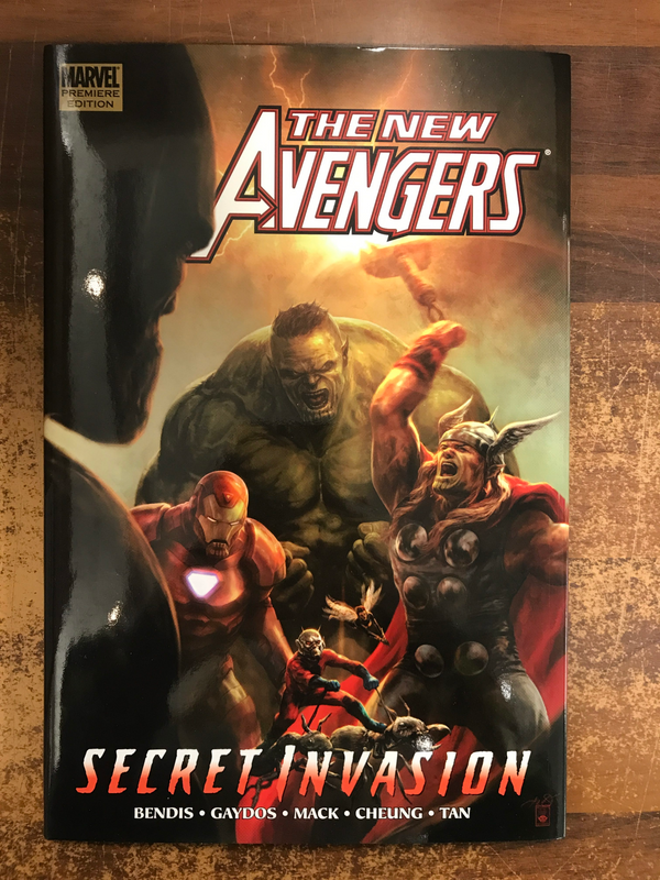 NEW AVENGERS PREM HC VOL 08 SECRET INVASION BOOK 1