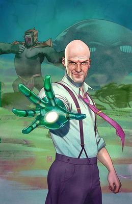 JUSTICE LEAGUE UNLIMITED #18 CVR D KEVIN WADA CARD STOCK VAR (DC K.O.)