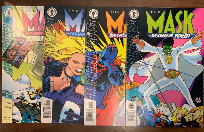 Mask World Tour (1995) #1-4 (complete)