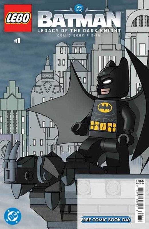 FCBD 2026 LEGO BATMAN LEGACY OF THE DARK KNIGHT COMIC BOOK TIE-IN