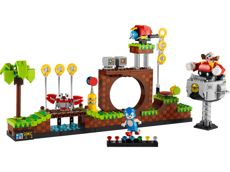 Lego Ideas Sonic the Hedgehog - Green Hill Zone