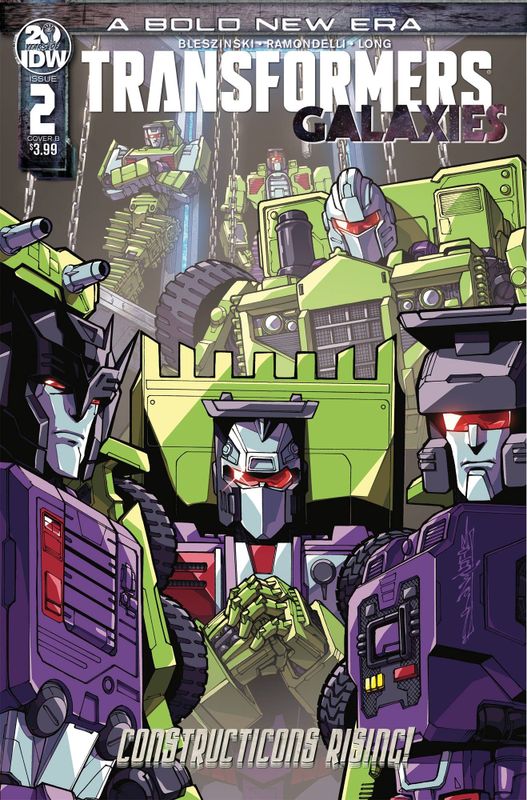 TRANSFORMERS GALAXIES #2 CVR B MILNE