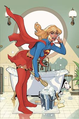SUPERGIRL #14 CVR B TERRY DODSON CARD STOCK VAR (THE REIGN OF THE SUPERBOYS)