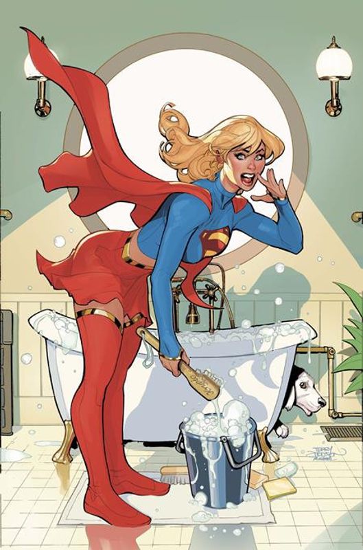 SUPERGIRL #14 CVR B TERRY DODSON CARD STOCK VAR (THE REIGN OF THE SUPERBOYS)