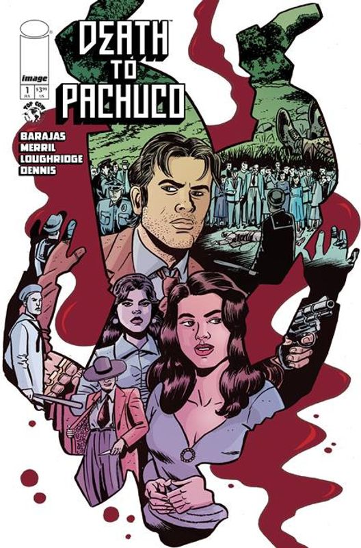 DEATH TO PACHUCO #1 (OF 5) CVR A DAVID LAPHAM & LEE LOUGHRIDGE 