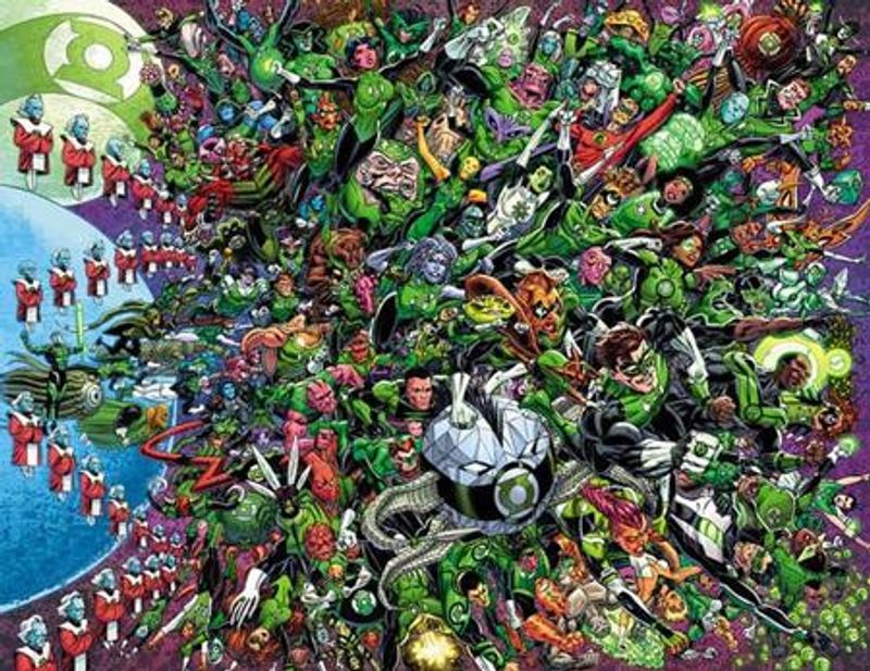 GREEN LANTERN #33 CVR F SCOTT KOBLISH LEGACY WRAPAROUND CARD STOCK VAR (#600)