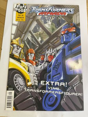 TRANSFORMERS ARMADA # 9 2003 den svenska serietidningen