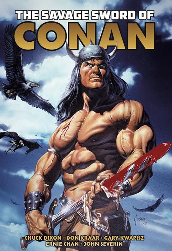 SAVAGE SWORD OF CONAN THE ORIGINAL COMICS OMNIBUS HC VOL 10 REGULAR EDITION JOE JUSKO 