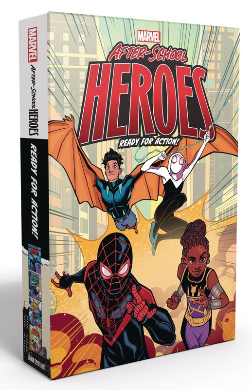 MARVEL AFTER SCHOOL HEROES READY FOR ACTION BOXED SET  