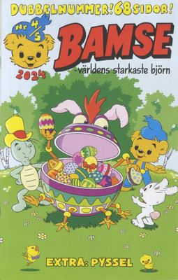 Bamses - världens starkaste björn nr 4/5 2024 dubbelnummer