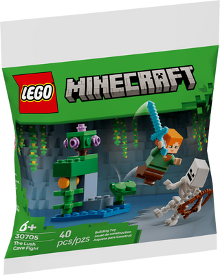 Lego Minecraft The Lush Cave Fight Polybag